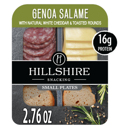 Picture of Hillshire Farm Hillshire Snacking Protein Small Plates Genoa Salami & White Cheddar Cheese - 2.76oz