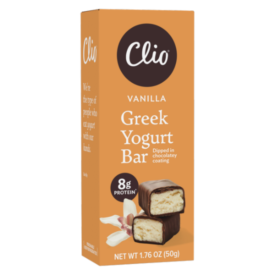 Picture of Clio Vanilla Greek Yogurt Bar - 1ct