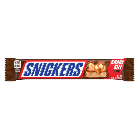 Picture of SNICKERS Original Milk Chocolate Candy Bar, Share Size, 3.29 oz