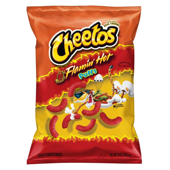 Picture of Cheetos Flamin' Hot Puffs 8oz