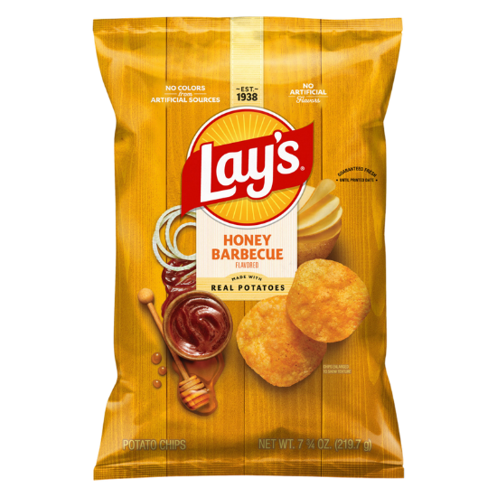 Picture of Lay's Honey Barbecue Potato Chips 7.75oz