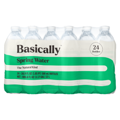 Picture of Basically Spring Water 24ct 16.9oz Btls