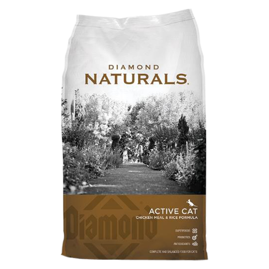 Picture of Diamond Naturals Active Dry Cat Food 6lb