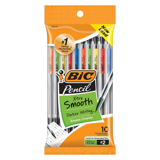 Picture of Bic Xtra-Life Mechanical Pencils, 10pk