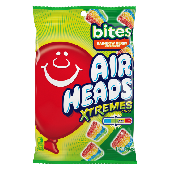 Picture of Airheads Xtremes Rainbow Berry Bites 6oz