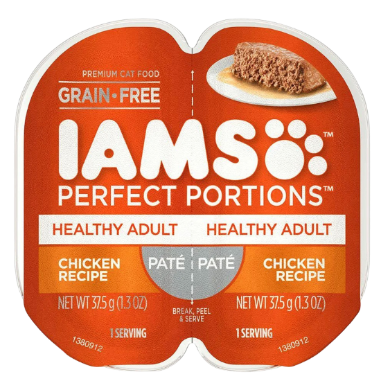 Picture of Iams Perfect Portions Chicken Pate Adult Wet Cat Food 2.6oz