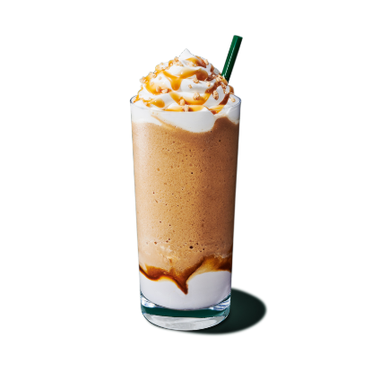 Picture of Caramel Ribbon Crunch Frappuccino® Blended Beverage
