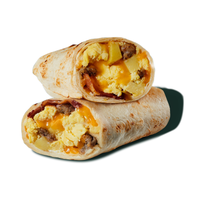 Picture of Bacon, Sausage & Egg Wrap
