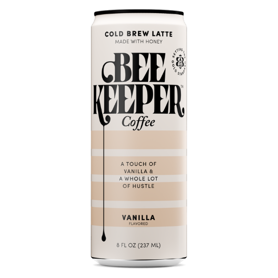 Picture of Beekeeper Coffee Vanilla Cold Brew 8oz Can