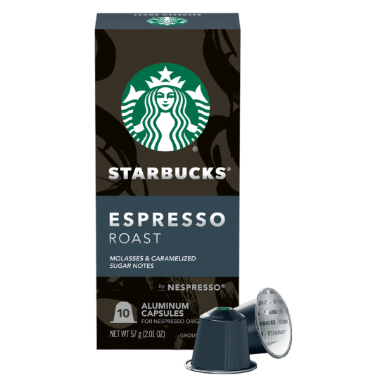 Picture of Nespresso Starbucks Espresso Roast 10ct 2.01oz Capsules