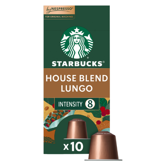 Picture of Nespresso Starbucks House Blend 10ct 2.01oz Capsules