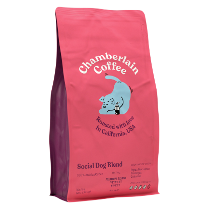 Picture of Chamberlain Coffee Social Dog Coffee Bag Ground 12oz