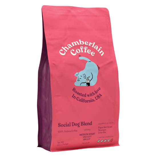 Picture of Chamberlain Coffee Social Dog Coffee Bag Ground 12oz