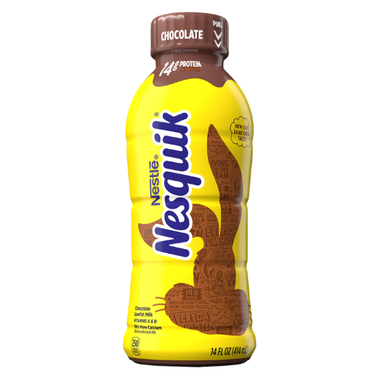 Picture of Nesquik Chocolate Milk 14oz Btl
