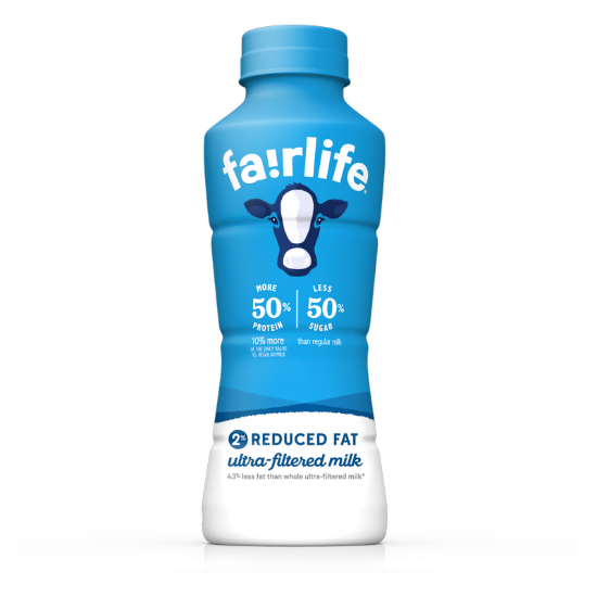 Picture of Fairlife 2% Reduced Fat Ultra-filtered Milk 14oz Btl