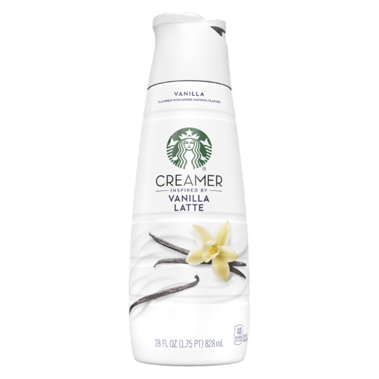 Picture of Starbucks Vanilla Latte Creamer 28oz Btl