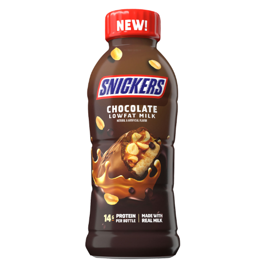 Picture of Snickers Chocolate Lowfat Milk 14oz Btl