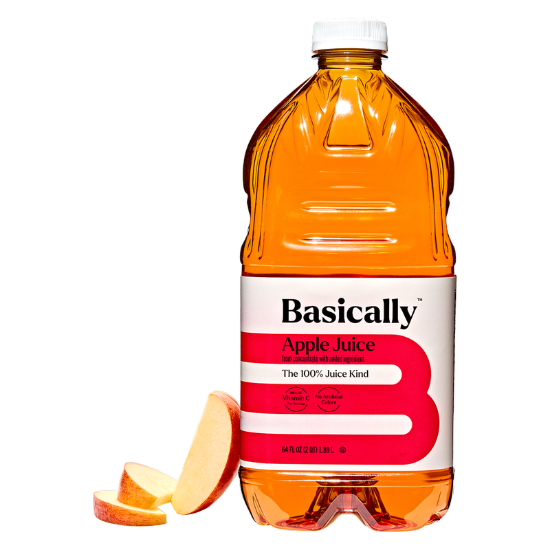Picture of Basically 100% Apple Juice 64 oz.