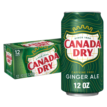 Picture of Canada Dry Ginger Ale 12pk 12oz Can