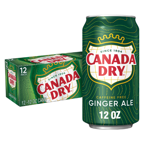 Picture of Canada Dry Ginger Ale 12pk 12oz Can