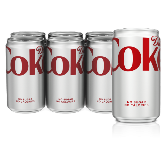 Picture of Diet Coke 6pk 7.5oz Mini Can