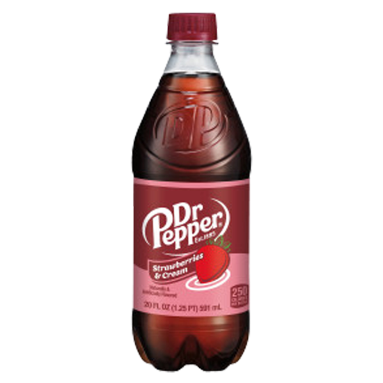 Picture of Dr Pepper Strawberries and Cream 12pk 12oz Can