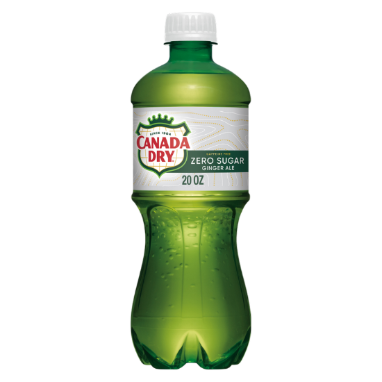 Picture of Canada Dry Zero Sugar Ginger Ale 20oz Btl