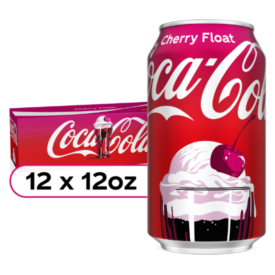 Picture of Coca-Cola Cherry Float 12pk 12oz Can