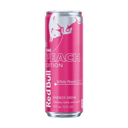 Picture of Red Bull Peach Edition White Peach Energy Drink 12oz Can