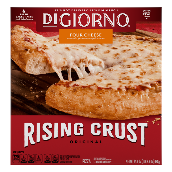Picture of DiGiorno Rising Crust 4 Cheese Pizza, 24.6oz.