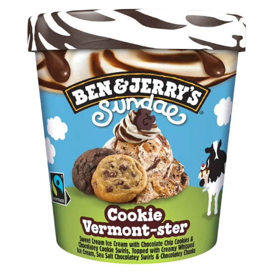 Picture of Ben & Jerry's Sundae Cookie Vermon-ster Pint