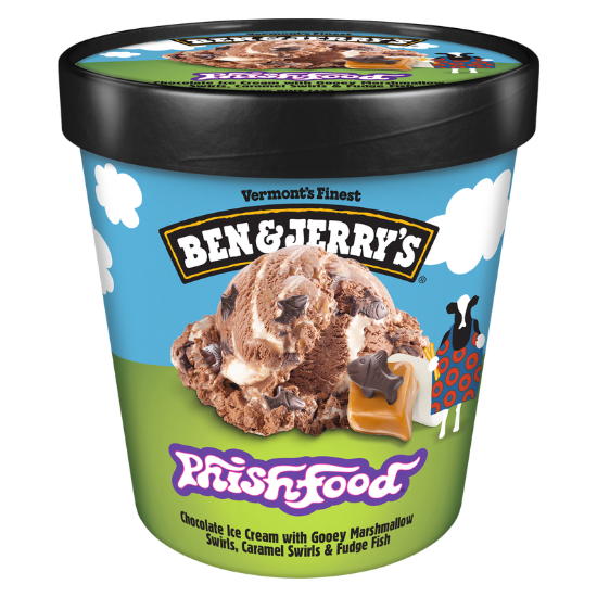 Picture of Ben & Jerry's Phish Food Ice Cream Pint