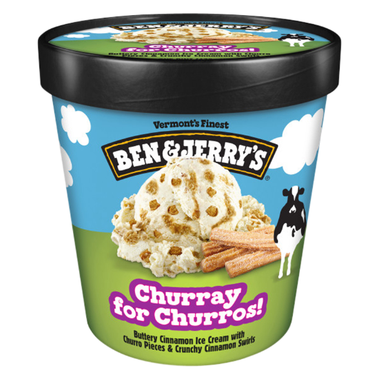 Picture of Ben & Jerry's Churray for Churros Ice Cream Pint