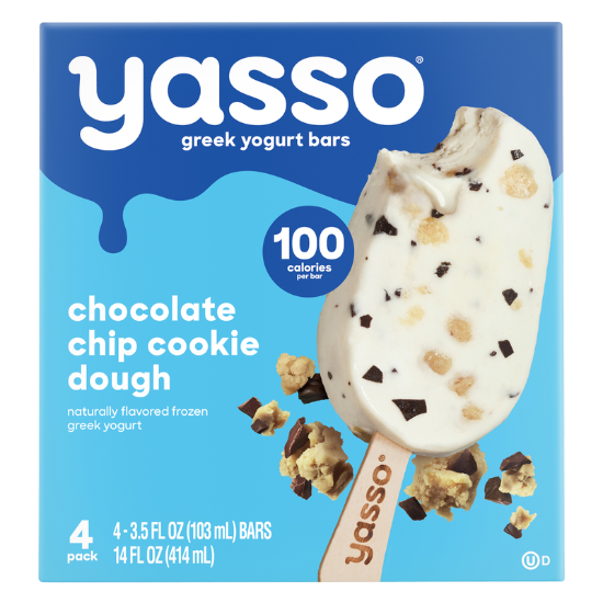 Picture of Yasso Greek Yogurt Cookie Dough Bar 4ct