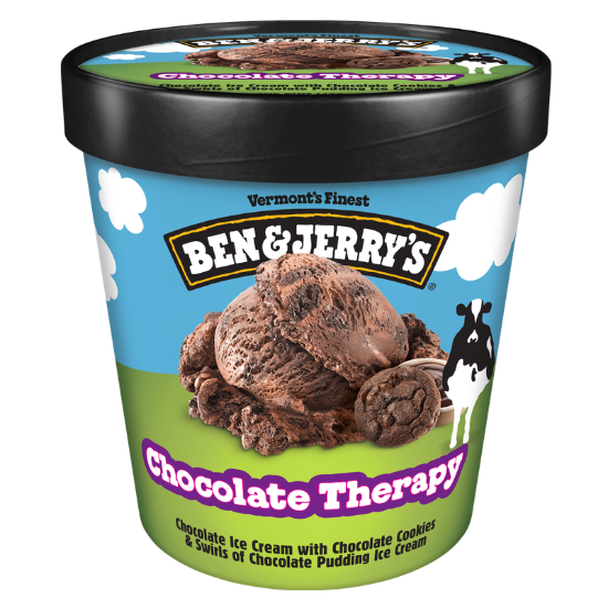 Picture of Ben & Jerry's Chocolate Therapy Ice Cream Pint