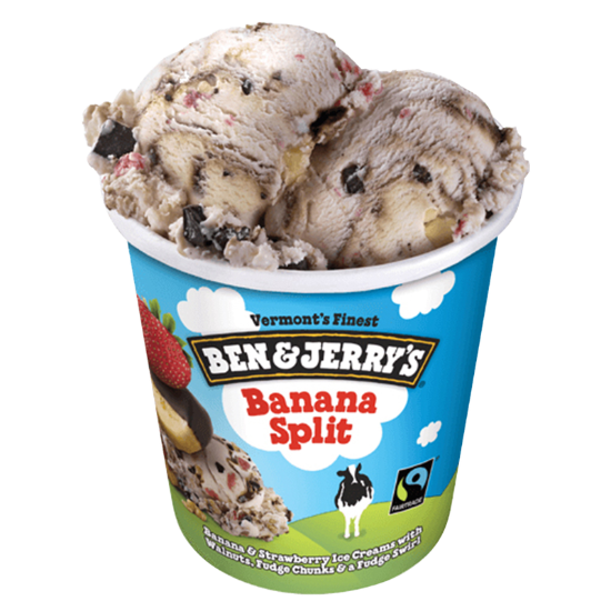 Picture of Ben & Jerry's Banana Split Pint