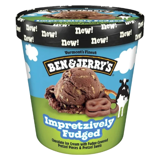 Picture of Ben & Jerry's Impretzively Fudged Pint