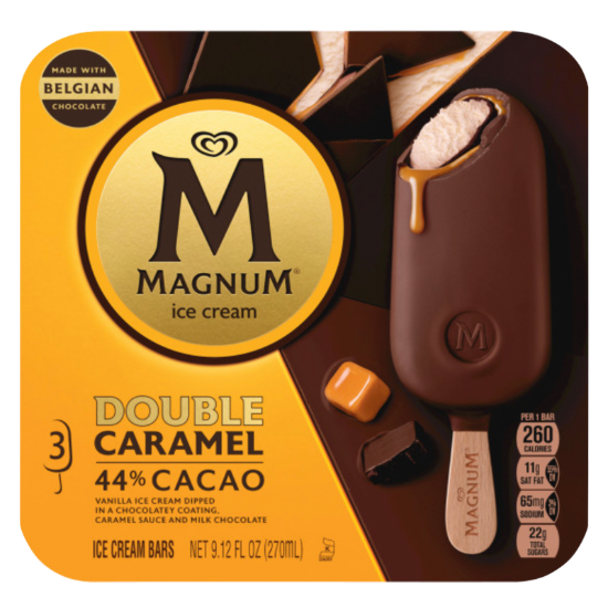 Picture of Magnum Double Caramel Ice Cream Bar 3ct