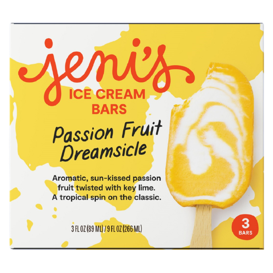 Picture of Jeni's Passion Fruit Dreamsicle Ice Cream Bar 3ct