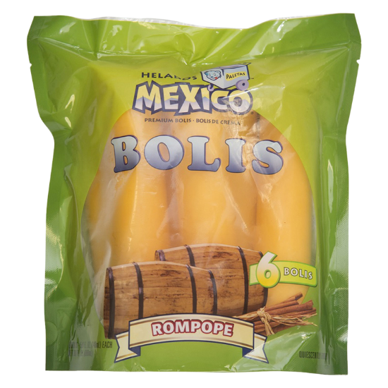 Picture of Helados Mexico Bolis Rompope 6ct 36oz