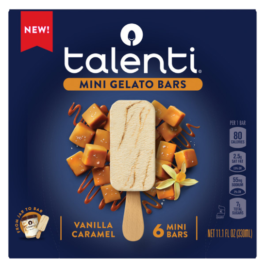 Picture of Talenti Vanilla Caramel Mini Gelato Bars 6ct
