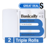 Picture of Basically 2ct Strong & Absorbent Paper Towel Triple Roll