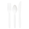 Picture of Basically Plastic Forks, Spoons, and Knives 48 Ct