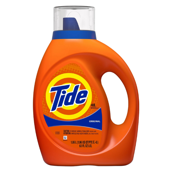Picture of Tide Liquid Laundry Detergent, Original, 63 fl oz, 48 Loads