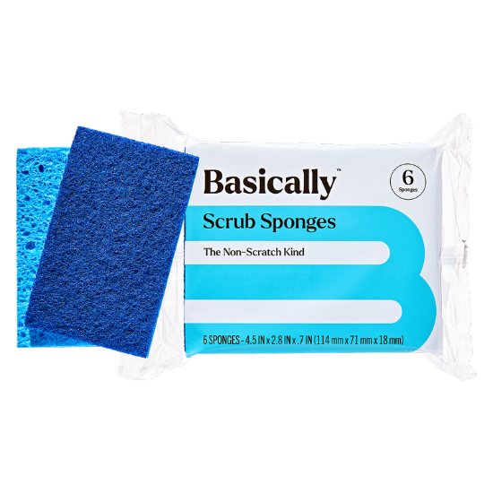 Picture of Basically Non-Scratch Scrub Sponge 6ct