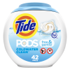 Picture of Tide PODS Free and Gentle Laundry Detergent Pacs Unscented 42ct