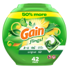 Picture of Gain flings Laundry Detergent Soap Pacs Original Scent 42ct