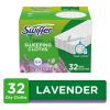 Picture of Swiffer Sweeper Dry Sweeping Pad, Multi-Surface Refills for Dusters Floor Mop in Lavender, 32ct