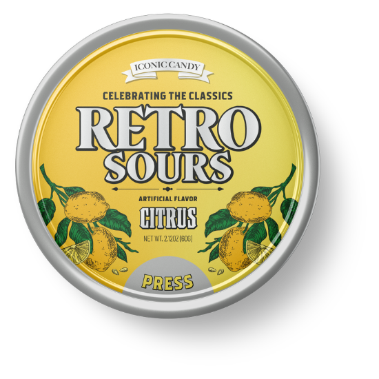 Picture of Retro Sours Citrus, 2.12oz