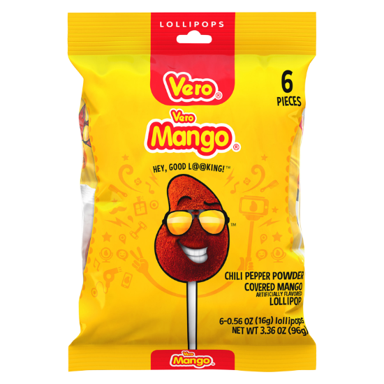 Picture of Vero Mango Mango & Chili Lollipop 6ct